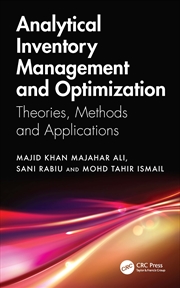 Buy Analytical Inventory Management And Optimization Theories, Methods And Applications
