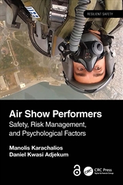 Buy Air Show Performers Safety, Risk Management, And Psychological Factors