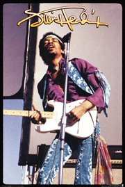 Buy Jimi Hendrix Rock Guitar Poster