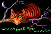 Buy Cheshire Cat All Mad Here Poster
