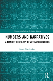 Buy Numbers And Narratives A Feminist Genealogy Of Automathographies