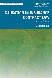 Buy Causation In Insurance Contract Law