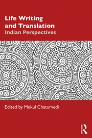 Buy Life Writing And Translation Indian Perspectives