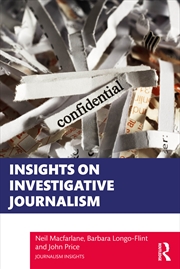 Buy Insights On Investigative Journalism