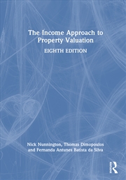 Buy Income Approach To Property Valuation