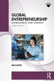 Buy Global Entrepreneurship Environment And Strategy