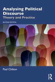 Buy Analysing Political Discourse Theory And Practice