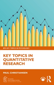 Buy Key Topics In Quantitative Research