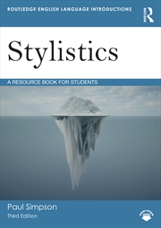 Buy Stylistics A Resource Book For Students
