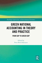 Buy Green National Accounting In Theory And Practice From Gdp To Green Gdp