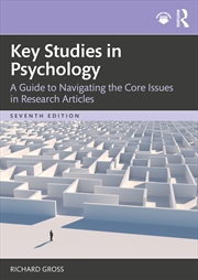 Buy Key Studies In Psychology A Guide To Navigating The Core Issues In Research Articles