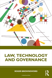 Buy Law, Technology And Governance