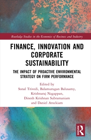 Buy Finance, Innovation And Corporate Sustainability The Impact Of Proactive Environmental Strategy On F