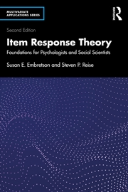 Buy Item Response Theory Foundations For Psychologists And Social Scientists