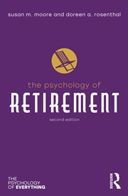 Buy Psychology Of Retirement