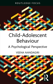Buy Child-Adolescent Behaviour A Psychological Perspective