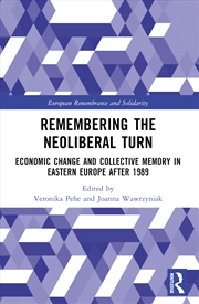 Buy Remembering The Neoliberal Turn Economic Change And Collective Memory In Eastern Europe After 1989