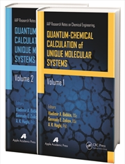 Buy Quantum-Chemical Calculation Of Unique Molecular Systems, Two-Volume Set