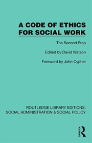 Buy Code Of Ethics For Social Work The Second Step