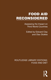 Buy Food Aid Reconsidered Assessing The Impact On Third World Countries
