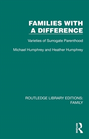 Buy Families With A Difference Varieties Of Surrogate Parenthood