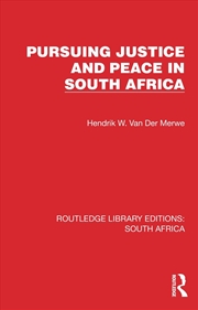 Buy Pursuing Justice And Peace In South Africa