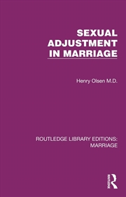 Buy Sexual Adjustment In Marriage