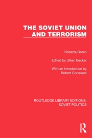 Buy Soviet Union And Terrorism