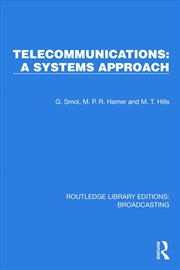 Buy Telecommunications: A Systems Approach