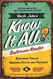 Buy Uncle John's Know It All Bathroom Reader