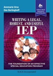 Buy Writing A Legal, Robust And Useful Iep The Foundation Of An Effective Special Education Program