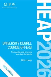 Buy Heap 2026: University Degree Course Offers : The Essential Guide To Winning Your Place At University