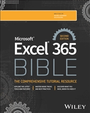 Buy Microsoft Excel 365 Bible