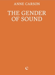 Buy The Gender Of Sound