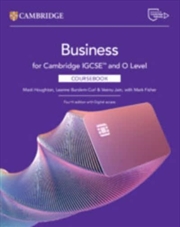 Buy Cambridge Igcse™ And O Level Business Coursebook With Digital Access (2 Years)