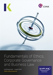 Buy Ba4 Fundamenals Of Ethics, Corporate Governance And Business Law - Study Text