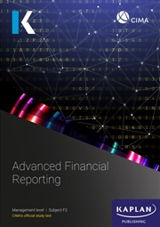 Buy F2Advanced Financial Reporting - Study Text