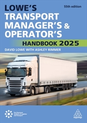 Buy Lowe'S Transport Manager'S And Operator'S Handbook 2025