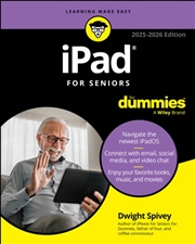 Buy Ipad For Seniors For Dummies, 2025 - 2026 Edition