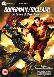 Buy DC Universe Shorts - Superman / Shazami - The Return Of Black Adam (REGION 2)