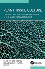 Buy Plant Tissue Culture Current Status And Opportunities In A Changing Environment