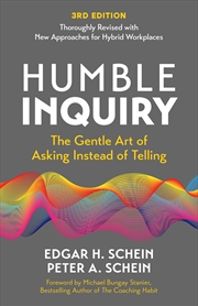 Buy Humble Inquiry, 3rd Edition