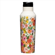 Buy Corkcicle Sport Canteen - 600Ml Rifle Paper - Garden Party Cream