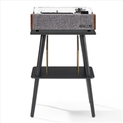 Buy Victrola Eastwood Ii Turntable - Walnut + Entertainment Stand Bundle - Black