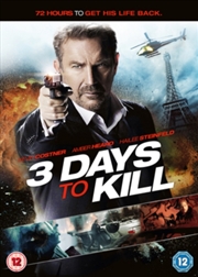 Buy 3 Days To Kill (REGION 2)