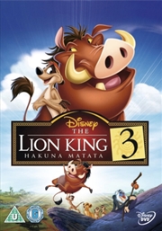 Buy The Lion King 3 - Hakuna Matata (REGION 2)