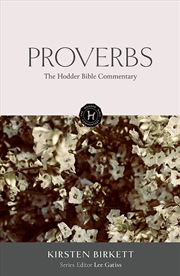 Buy The Hodder Bible Commentary: Proverbs