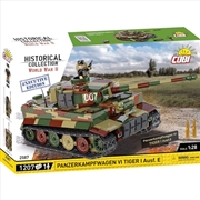 Buy WW2 - Panzerkampfwagen Vi Tiger I Ausf.E (1207 Pcs)
