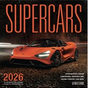 Buy Supercars 2026 16-Month Calendar--September 2025 through December 2026