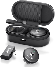 Buy BOYA - 2.4GHz Dual-Channel Wireless Microphone System Lightning  Black